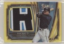 2020 Panini Select Rookie Jumbo Swatches Gold Prizm 5/10 Isan Diaz #RJS-ID 0s5