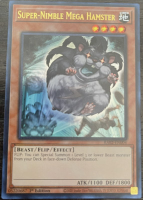 Super-Nimble Mega Hamster - RA02-EN004 - Ultra Rare - NM/M