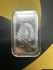 1 Troy oz .999 Fine Silver Aztec Calendar Silver Bar IN A CAPSULE🔥🔥🔥
