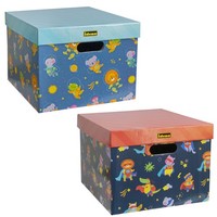 Idena Spielzeugkisten Aufbewahrungsboxen Faltbar 33X25,5X35Cm 2 StüCk