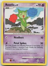 Roselia 72/100 Stormfront Pokemon Lightly Played