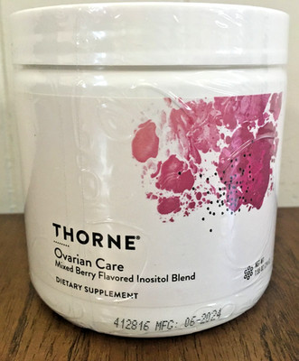 Thorne Ovarian Care Mixed Berry Flavor Inositol Blend Dietary Supplement 7.55 oz