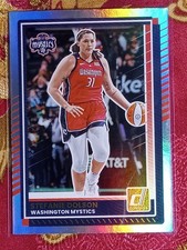 Stefanie Dolson 2025 Donruss WNBA SILVER PRIZM #30 Washington Mystics Parallel