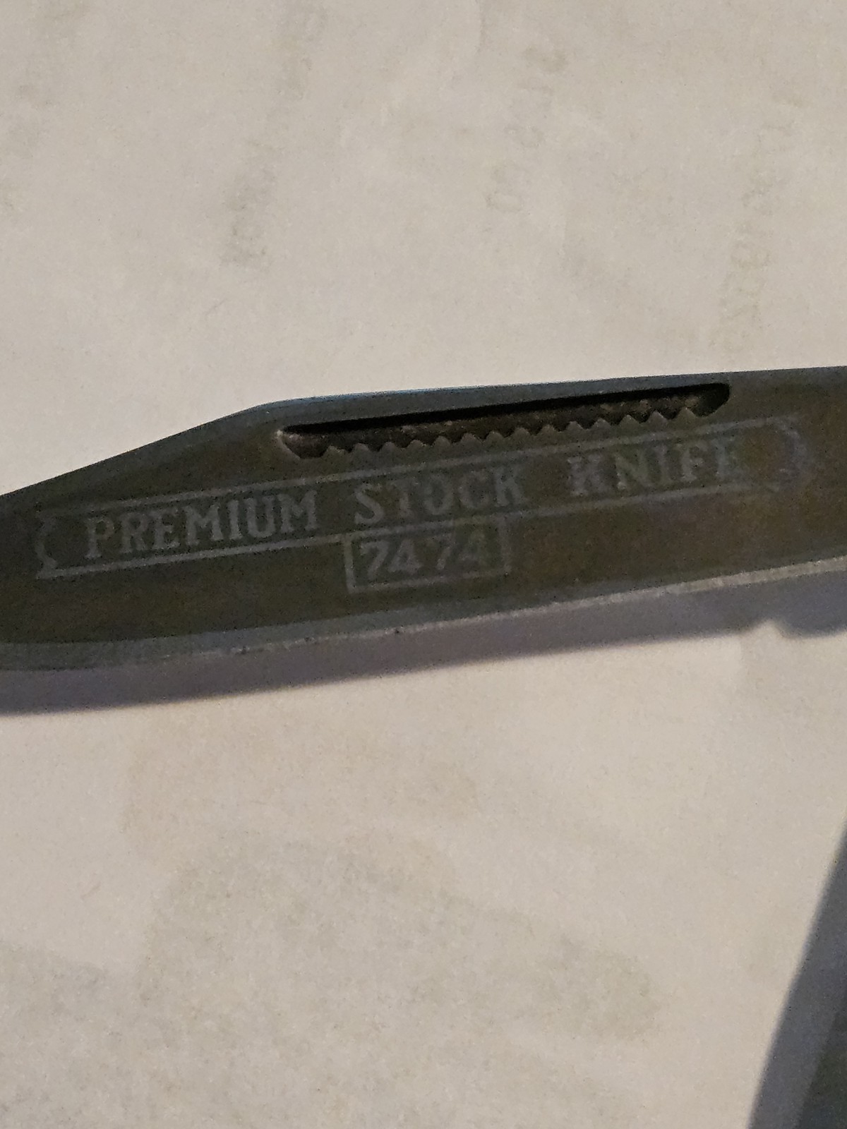 VINTAGE BOKER TREE BRAND 7474 Pocket Knife Premium Stock Solingen 3 Blade 