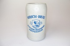 alter Ma&szlig;krug Bierkrug - Hirsch Br&auml;u Wurm Bieswang Pappenheim