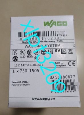 750-1505 WAGO Digital input module brand new Shipping DHL or FedEX