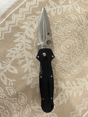 SPYDERCO C215GP EUROEDGE CPM-S30V SATIN BLADE Not used no box