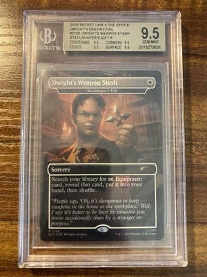 MTG✨DWIGHT'S WEAPON STASH (Steelshaper's Gift) FOIL✨SLD-The