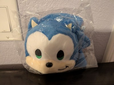 2024 Sega SONIC & FRIENDS - Chibi Sonic the Hedgehog Face Pouch Japan NIB