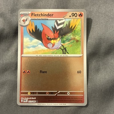 REVERSE HOLO   Fletchinder   Perfect Order   13/88   Near Mint