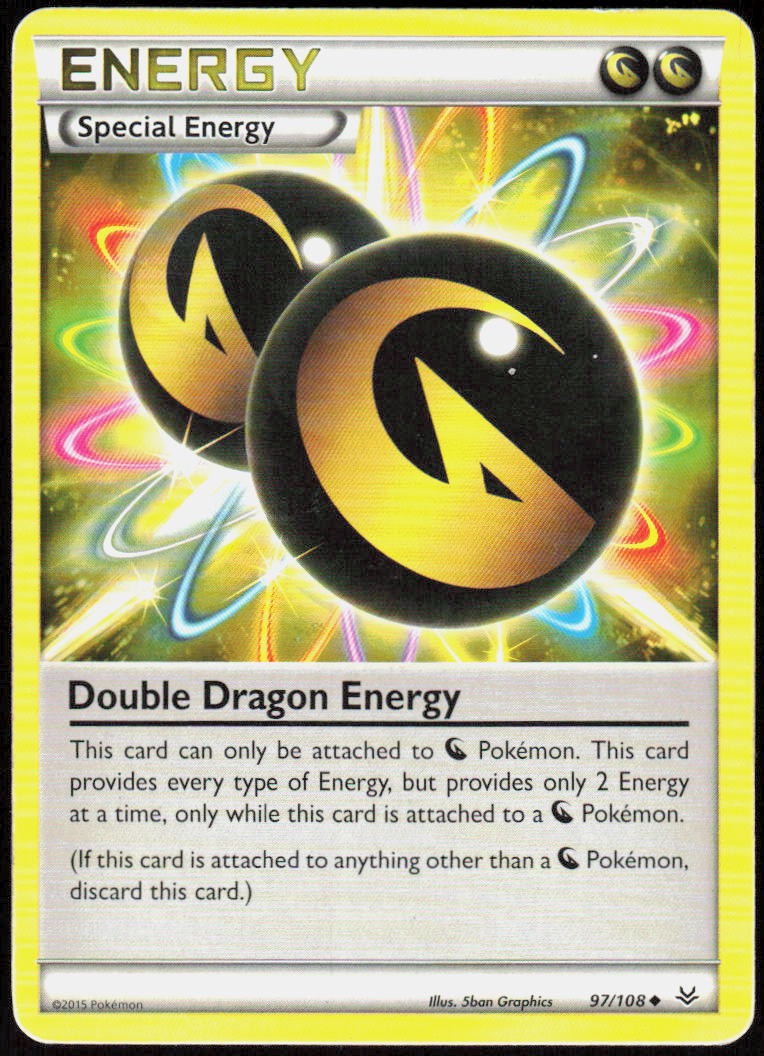 Double Dragon Energy 97/108 Uncommon Roaring Skies Pokemon Lightly Played