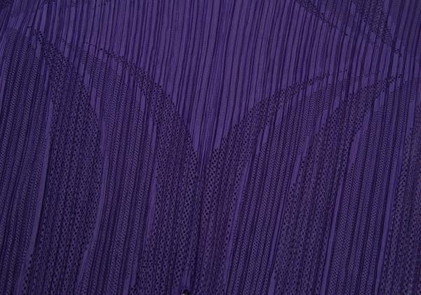 PLEATS PLEASE Mesh Pattern Buttonless Cardigan Si… - image 12