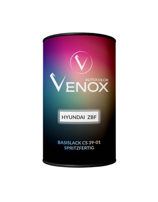 Venox Autocolor Basislack für HYUNDAI ZBF BRONZE MET. 1L Spritzfertig