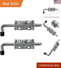 2-Set Spring Loaded Latch Pins - Heavy Duty Easy Install 6.5 Inch