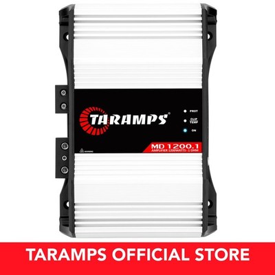 5xTaramps MD 1200.1 Monoblock Amplifier 1 Ohm 1200 Watts Rms Car Audio System