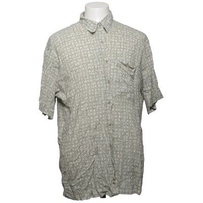 Pierre Cardin, Kurzarmhemd, Größe: XL, Grün/Weiß, Viskose, Print, Herren #USv