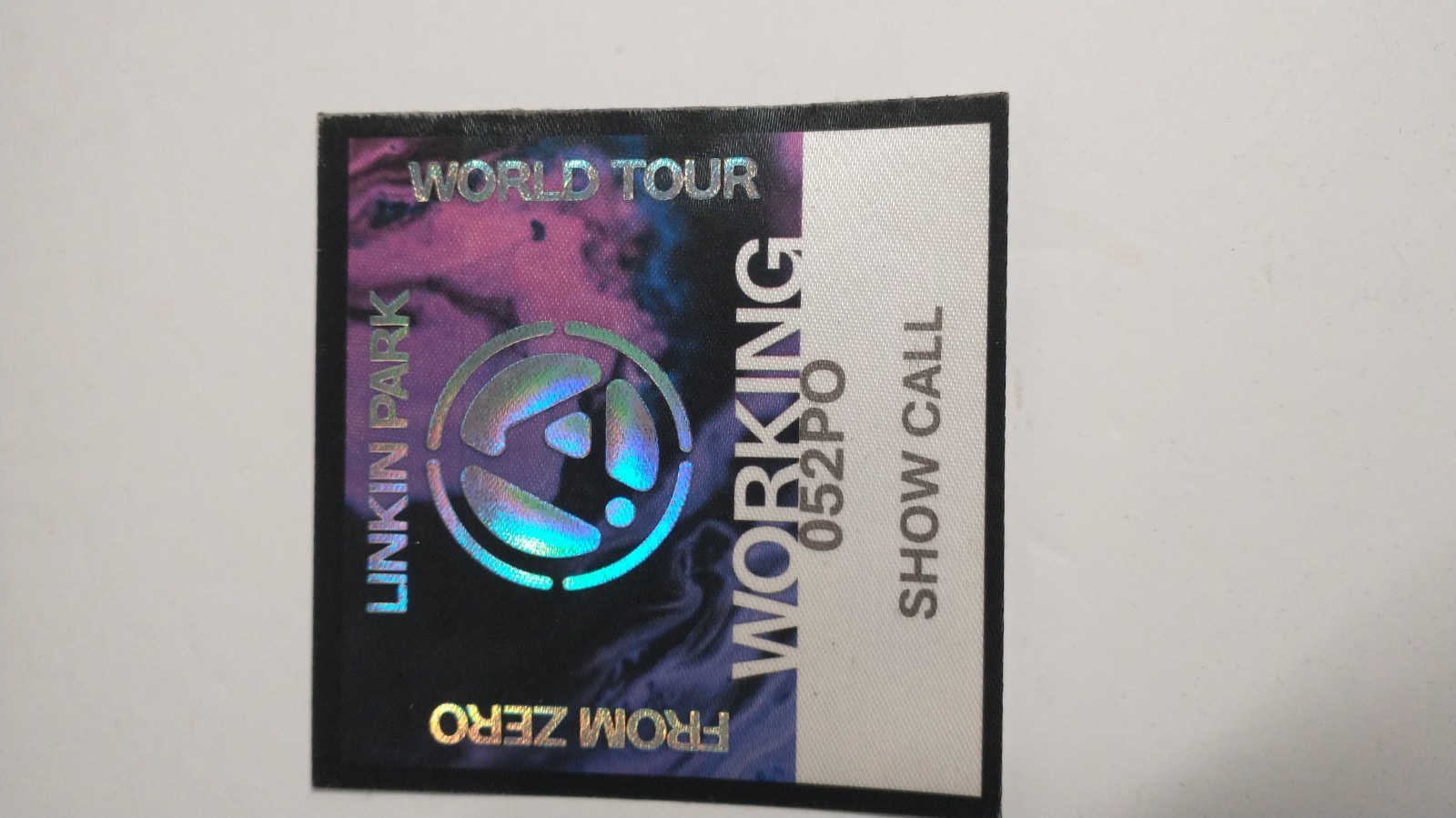 Linkin Park From Zero Tour 2024 2025 Backstage Pass Great Condition