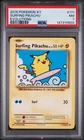2016 POKEMON XY EVOLUTIONS #111 SURFING PIKACHU PSA 7