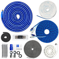 1/0 Gauge OFC Complete Amp Wiring Install Kit, AMPKIT-0GA-ELITE