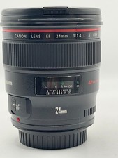CANON EF 24mm 1:1.4 L USM II LENS - E F 24 mm f/1.4L MK 2 - GOOD