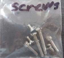 Replacement complete screw set for Hubley Colt 45 cap gun