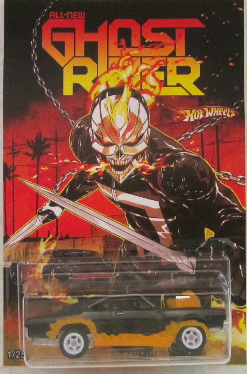 Hot Wheels CUSTOM GHOST RIDER CHARGER Real Riders Limited 1