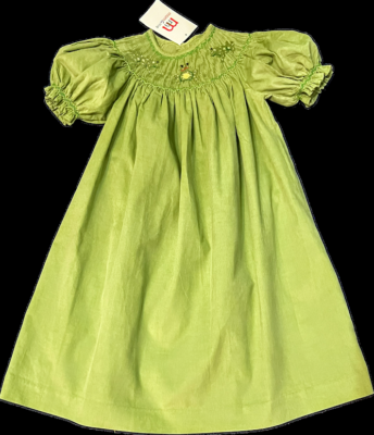 olive green smocked dress Blue Aspen Denim Tank Dress main image 1