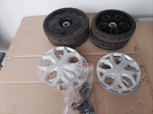 Power Garden S 300 P Räder Reifen m. Hinterrad Antrieb Benzinmotor-Rasenmäher