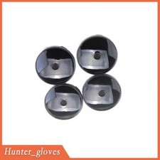 4x Tapacubos Centrales para Ruedas Llanta Cubierta Antipolvo Taza Negra Se Adapta a Rueda Universal de Coche de 60 mm