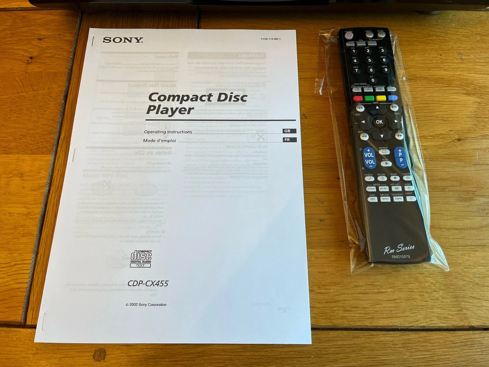 Sony CDP-CX455 Mega Storage 400 Disc Multi CD Changer Jukebox Player - SERVICED - Image 3 of 4