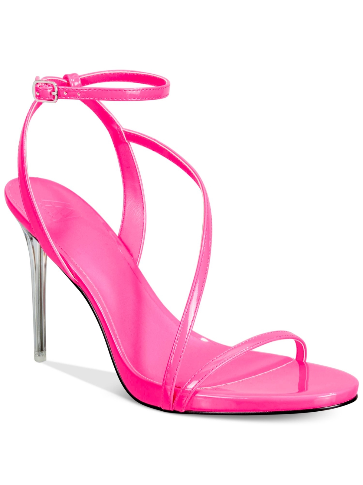 Женские босоножки на шпильке с миндальным носком и розовым ремешком Zayn BY AMINAH, 8 М