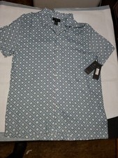 shaquille o'neal Woven Shirt 100 Rayon XLT