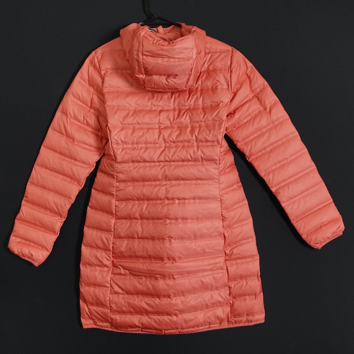 Columbia Lake 22 Down Long Hooded Women's Size S Small Jacket