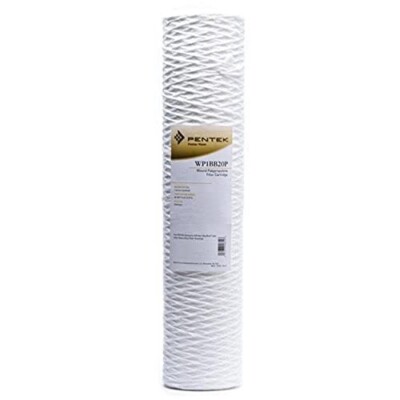 Pentek WP1BB20P 1 Micron Whole House BB 20 Inch String Wound Sediment Filter