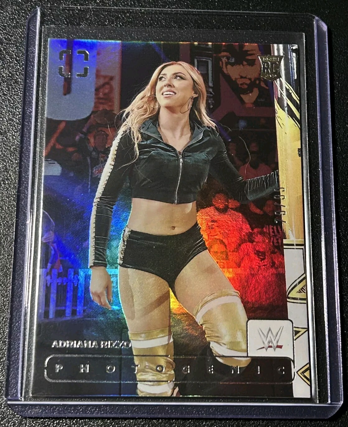 2024 Panini WWE Photogenic #132 Adriana Rizzo RC Silver Parallel /99