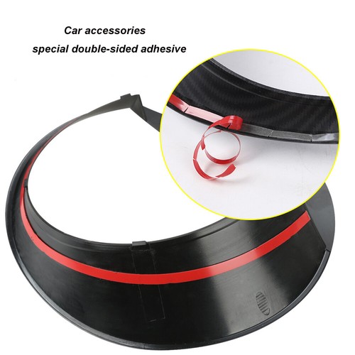 Black Headlight Front Lamp Decor Cover Trim For Jeep Renegade 16-17 Accessories - Picture 7 of 7