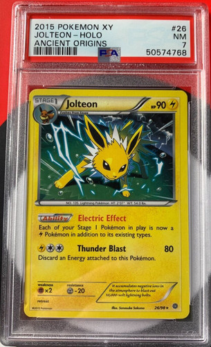 Jolteon graded PSA 7 for sale on eBay