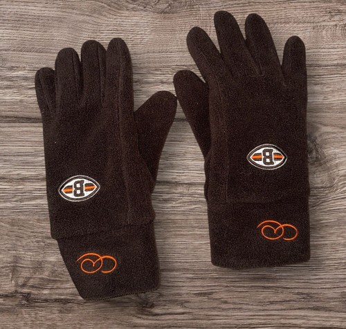 Vintage Cleveland Browns Damen Handschuhe Größe L