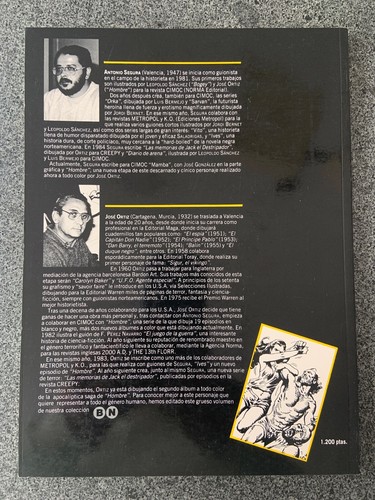 HOMBRE - LA HERENCIA DE LA HUMANIDAD - COLECCIÓN BN Nº 4 - 2ª EDICIÓN - NORMA - Imagen 2 de 2