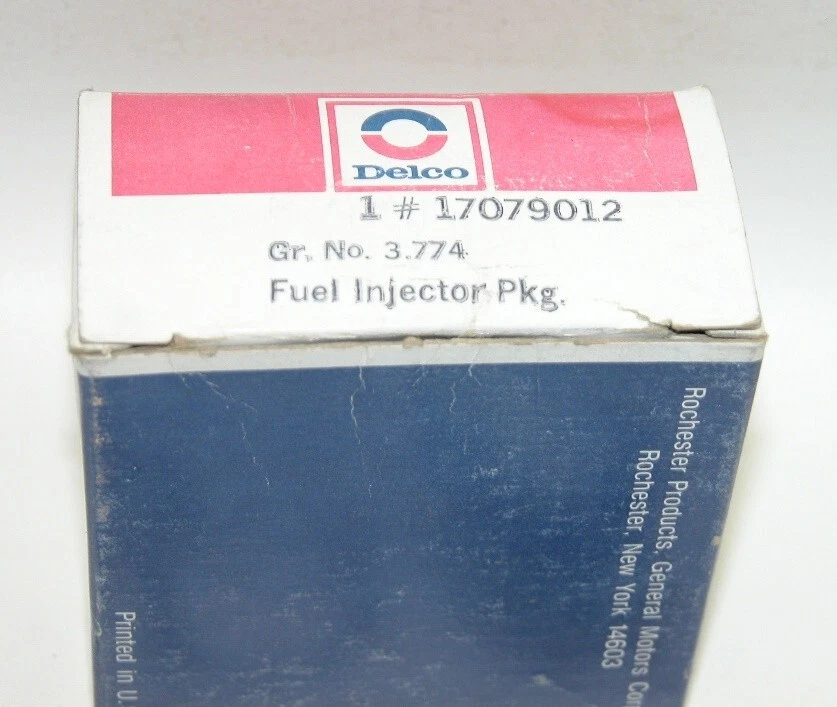 Nuevo inyector de combustible genuino GM para Cadillac Fleetwood 1984 formal con 6,0 L Foto 2 de 2