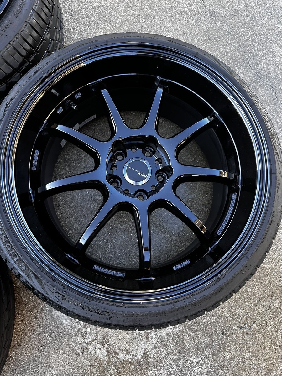 Work Wheels Work Emotion D9R 19x9.5 5x114.3 | Black | 19 | 9.5