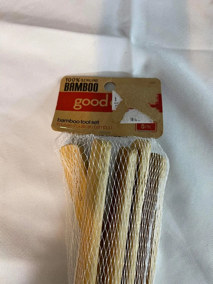 Good Cook Bradshaw 5 Piece 100% Bamboo Cooking Tool Set - NEW! - Image 2 of 4