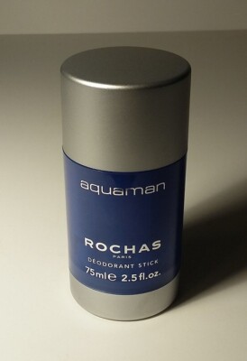 AQUAMAN by ROCHAS, DEODORANT STICK 2.5 OZ for MEN *READ AD*