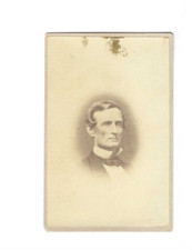 Civil War CDV Confederate President Jefferson Davis by Vannerson