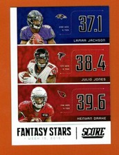 2019-20 Score Fantasy Stars FS-LJK Jackson,Jones,Drake