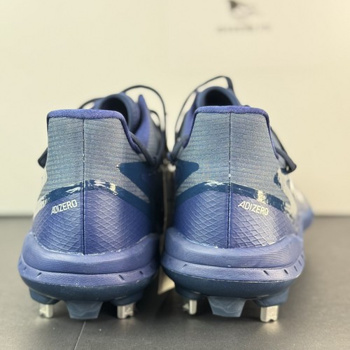 NEW Adidas Adizero Afterburner 8 TPU Baseball Cleats H00978 Navy Men's 12.5 - Picture 5 of 12