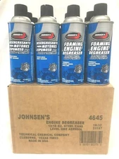 NEW - PACK OF 12 - 4645 -  JOHNSEN'S - FOAMING ENGINE DEGREASER  