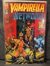 Vampirella Wetworks #1 Michael Bair Variant First Printing Harris Comics 1997 NM
