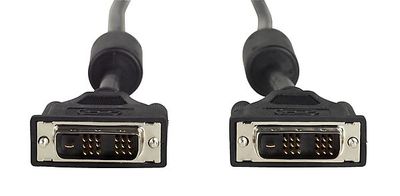 MONITORKABEL M/M DVI-D SINGLE LINK DVI NEU 1,8 MT FÜR DIGITAL TV MONITOR