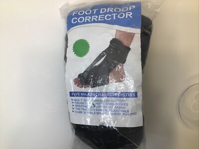 Foot Drop Adjustable Traction Band Breathable 5 Major Characteristics New.